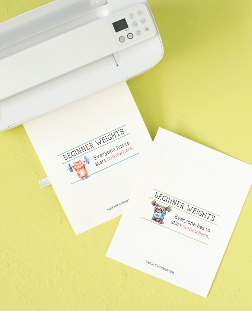 printable white elephant gift idea
