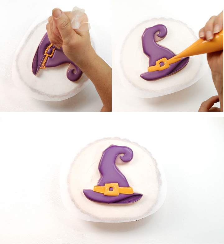 Halloween Cookies, Christmas cookies, witch hat, Santa hat, cookie cutters, decorated sugar cookies, Bearfoot Baker