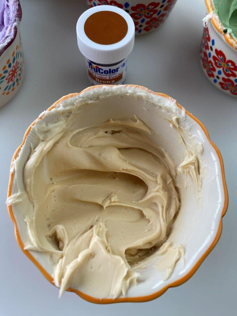 trucolor dye free food coloring brown