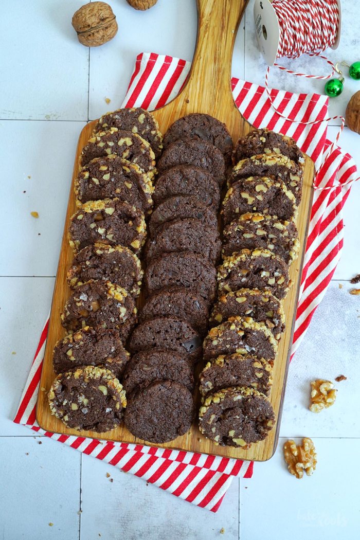 Slice 'n' Bake Xmas Cookies | Bake to the roots