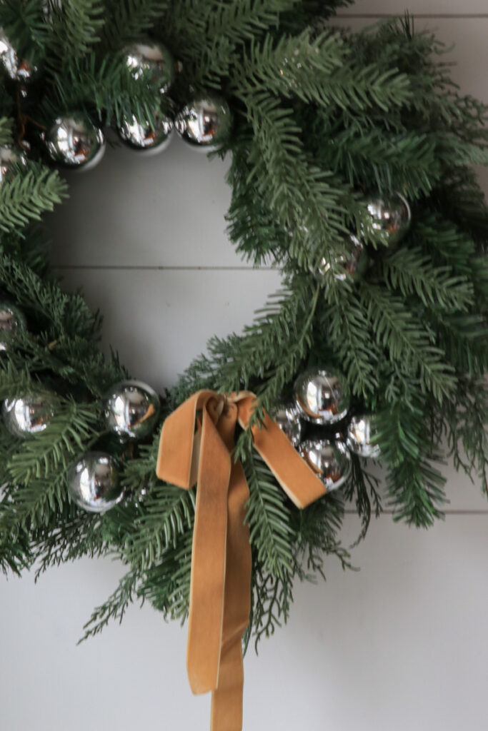 West Elm faux Wreath