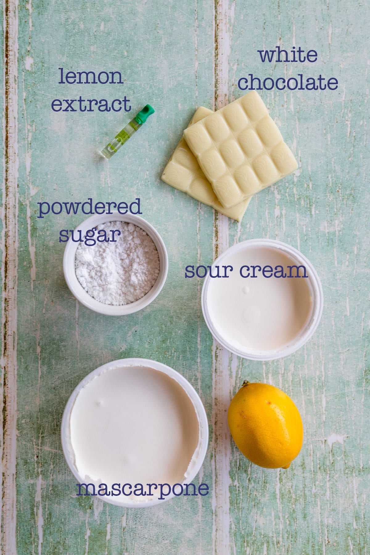 frosting ingredients