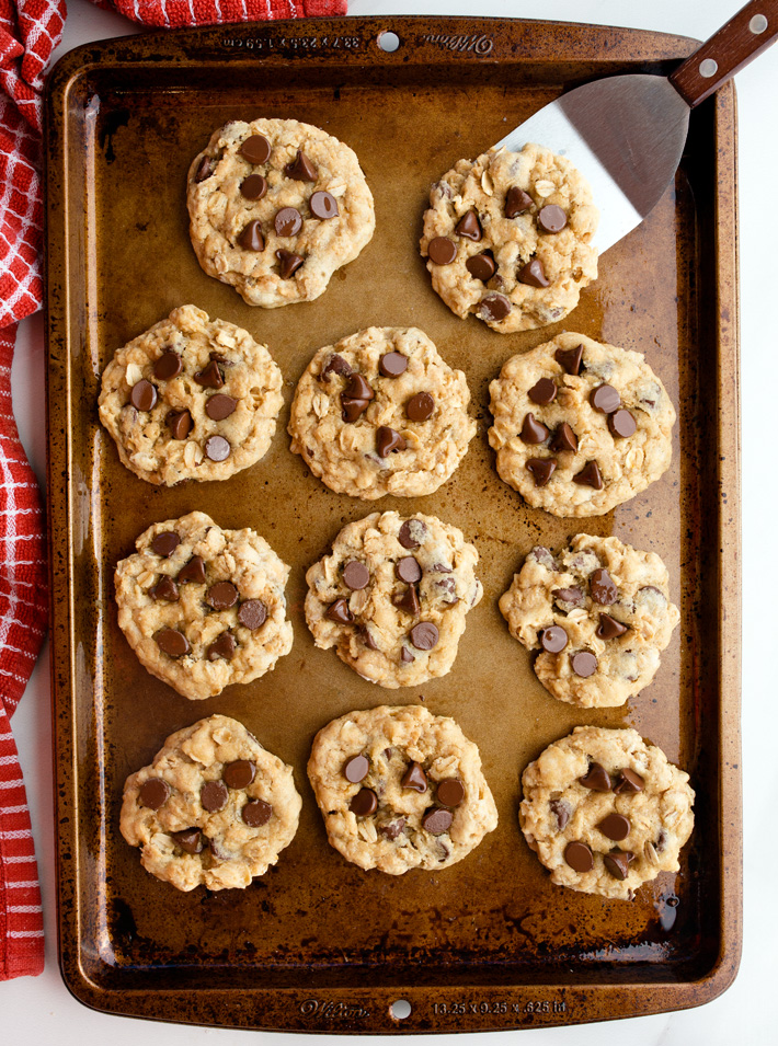 Healthy Oatmeal Cookies With Chocolate Chips Healthy Oatmeal Cookies With Chocolate Chips