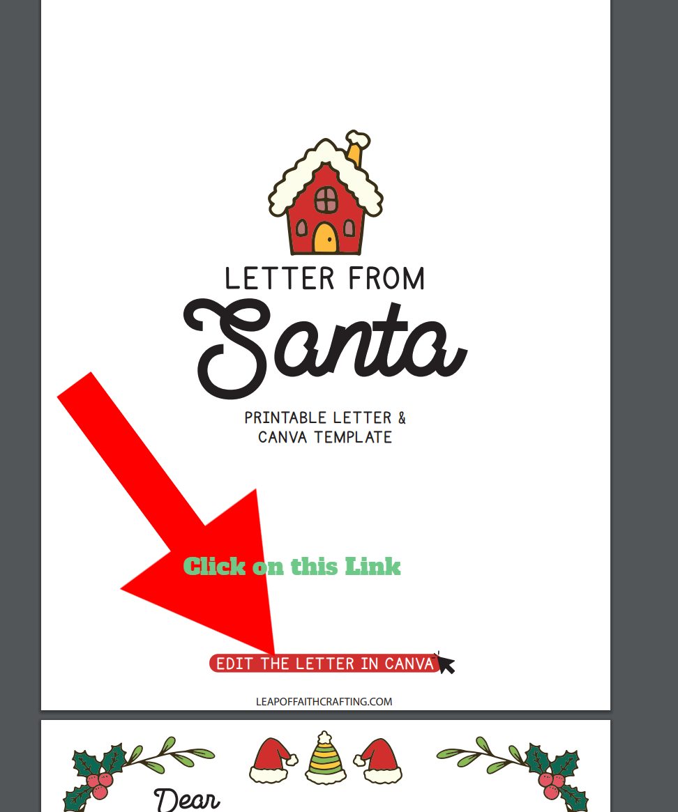 editable letter from santa