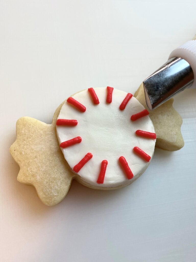wrapped candy cookie