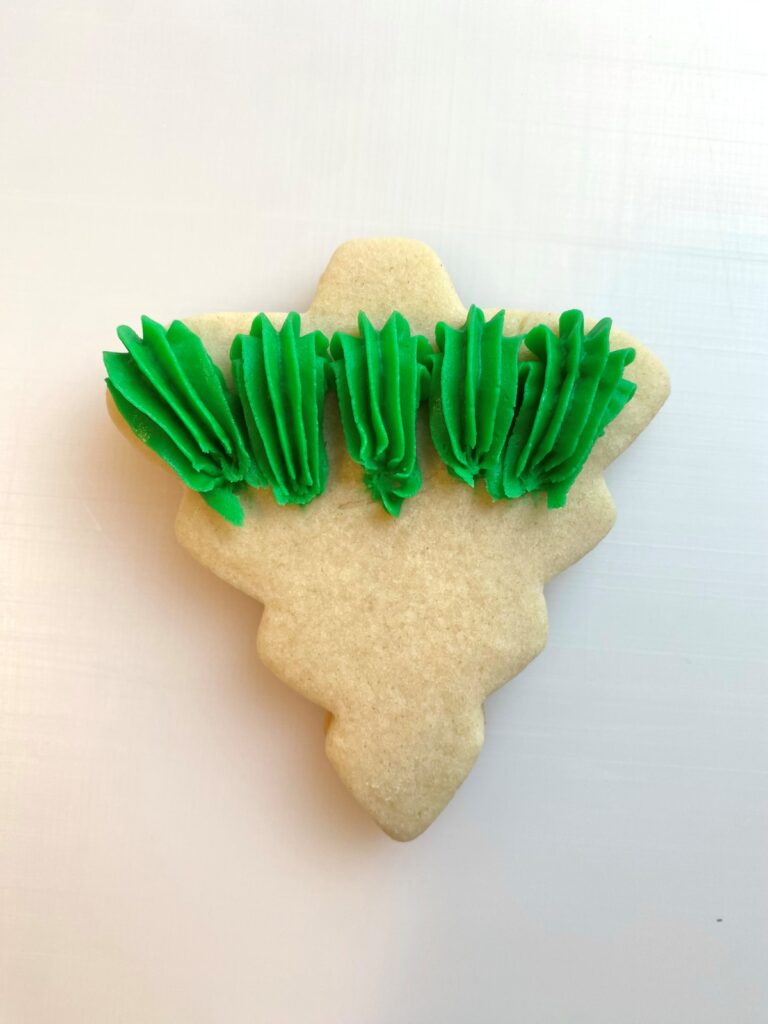 sprinkle christmas tree sugar cookies
