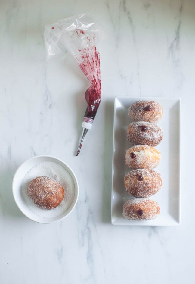 Sufganiyot (Jelly Filled Doughnuts)