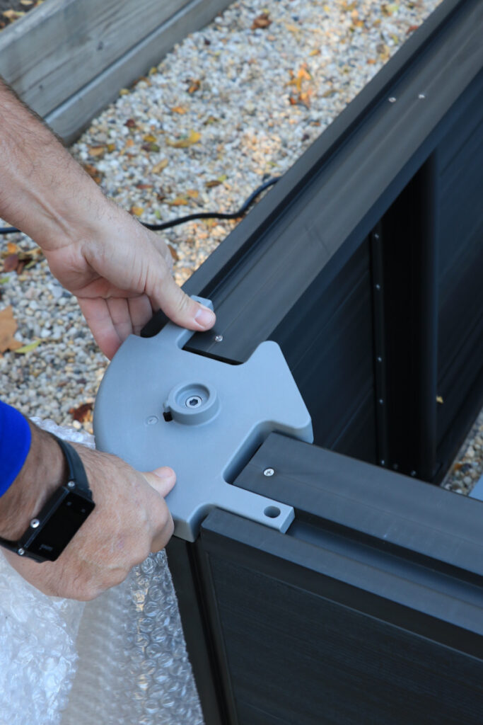 My New Portable Hot Tub the Oslo by Mspa. City Farmhouse by Jennifer O'Brien. Setting up the frame