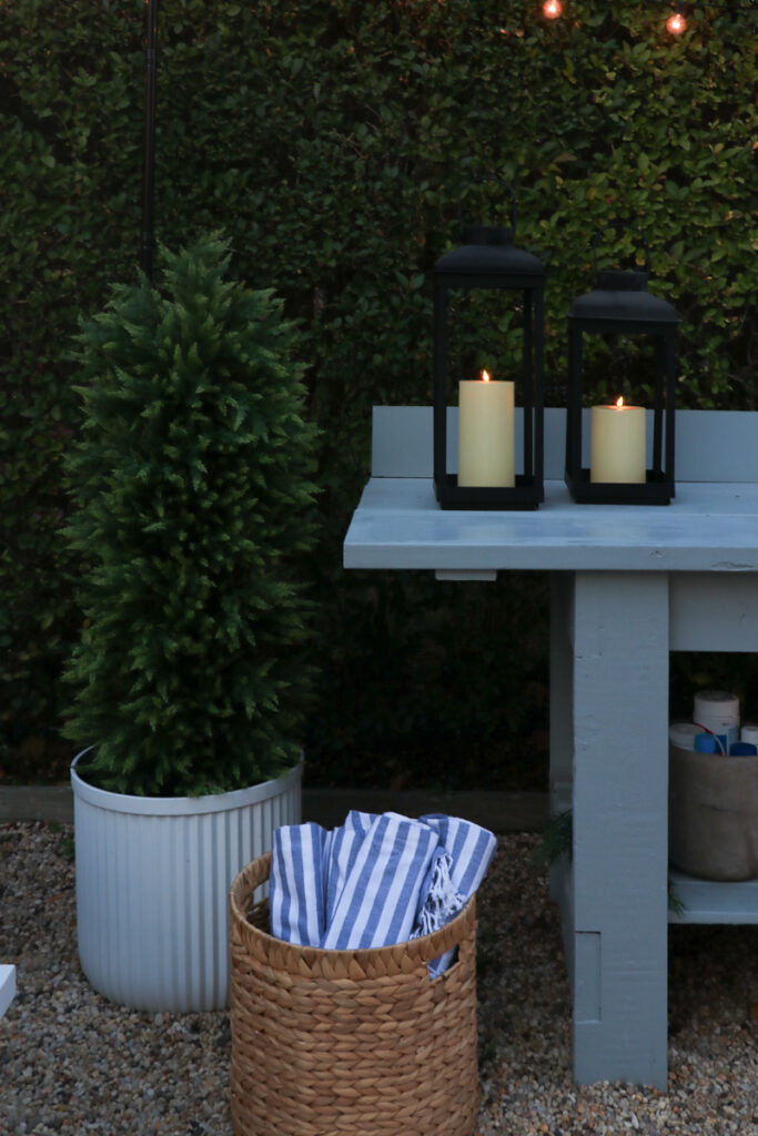 My New Portable Hot Tub the Oslo by Mspa. City Farmhouse by Jennifer O'Brien. Amazon LED Lanterns