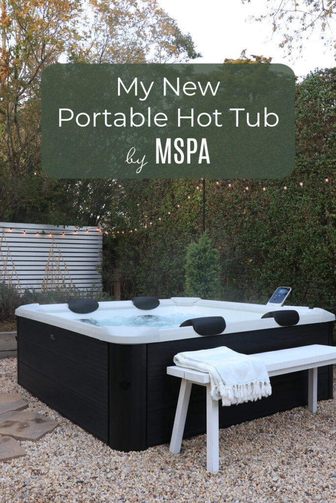 My New Portable Hot Tub the Oslo by Mspa.