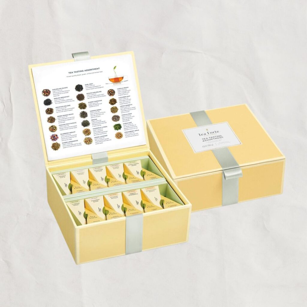 gift idea for her tea forte sampler