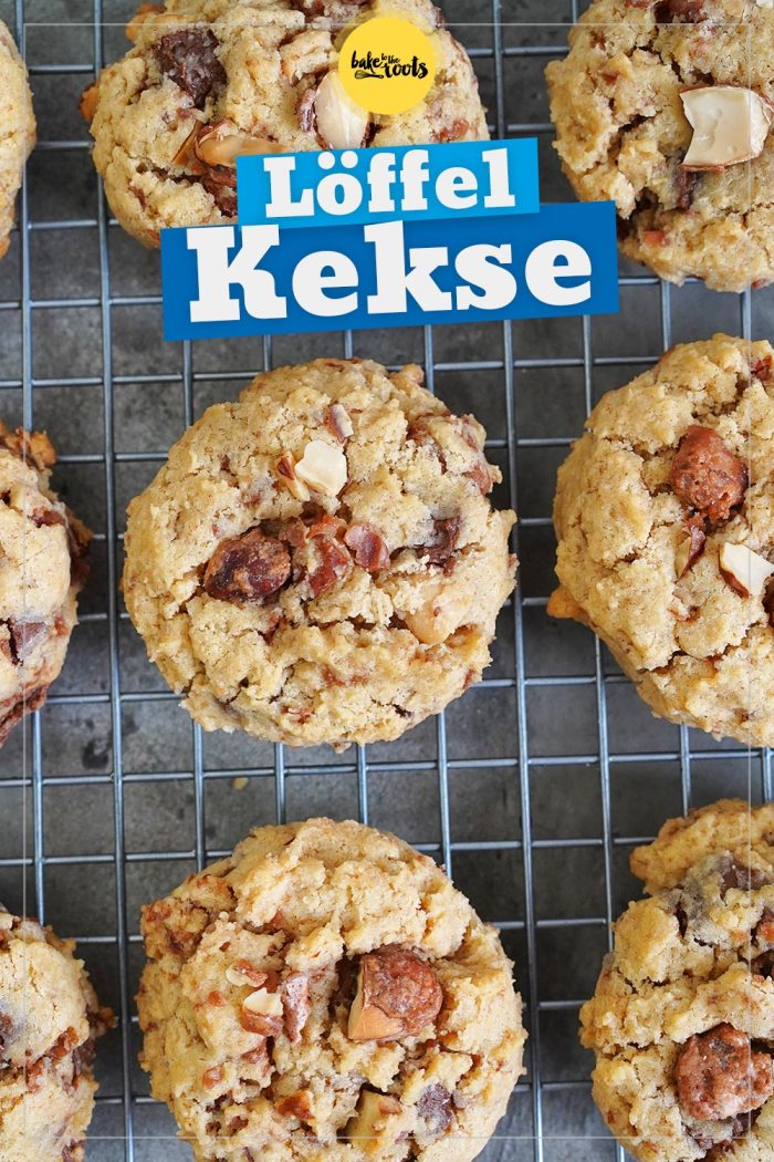 Gebrannte Mandeln & Nougat Löffelkekse | Bake to the roots