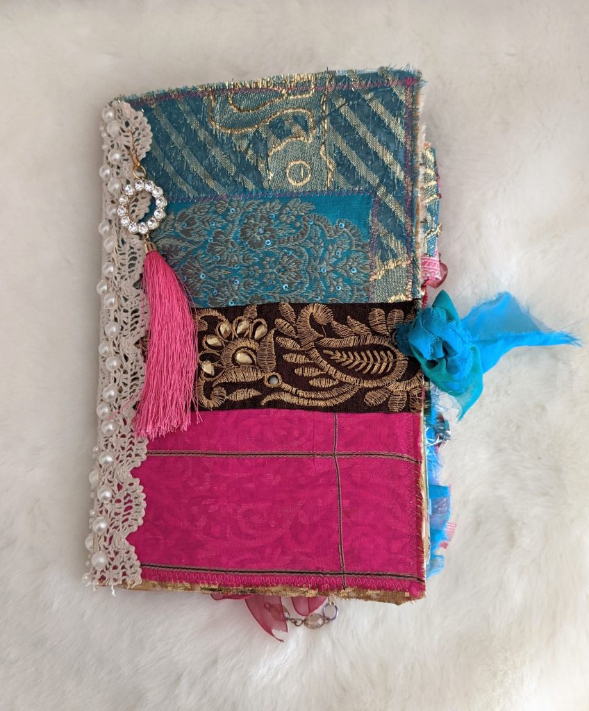 Botanical boho junk journal
