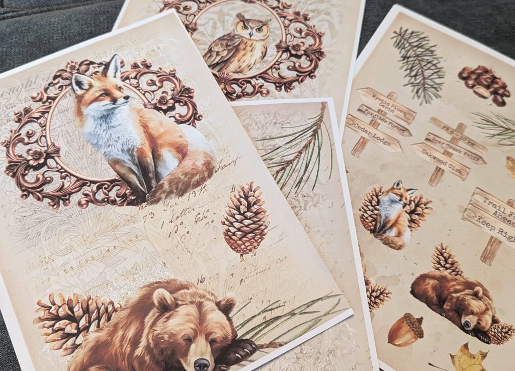 My Woodland Wonders printables