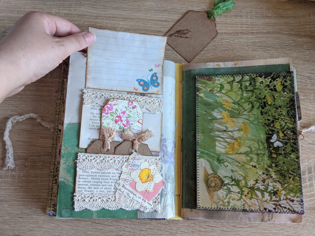 Hidden journaling spot example