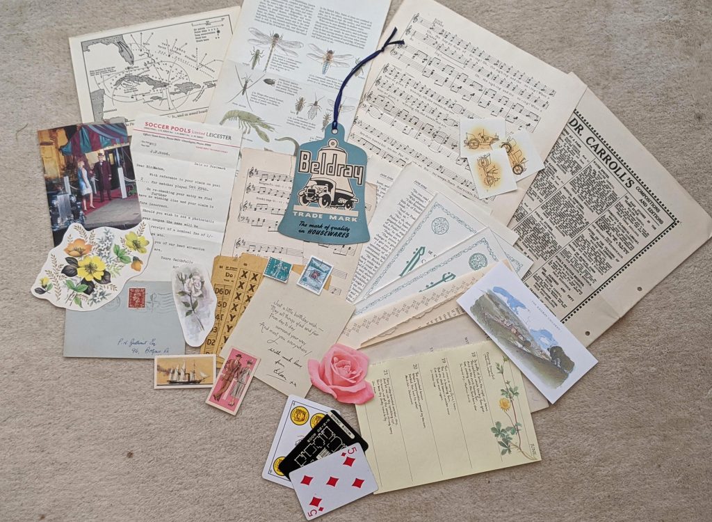 Vintage ephemera