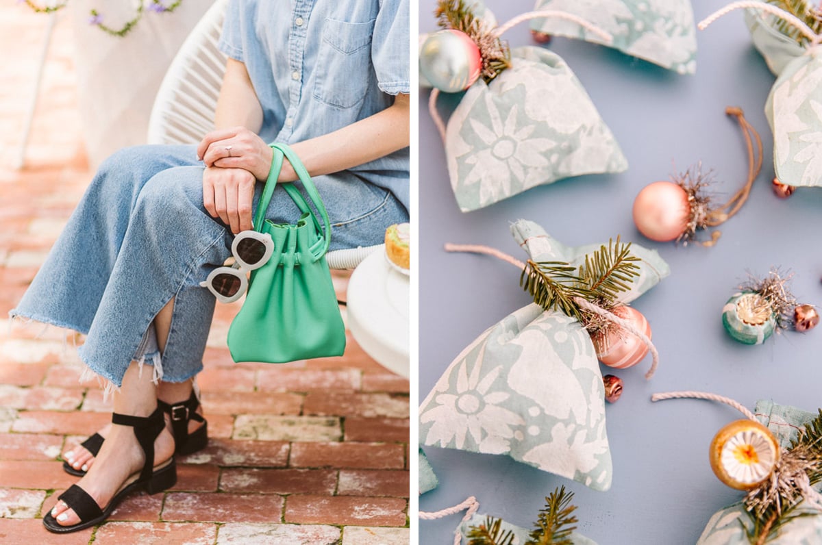examples of drawstring bags and pouches