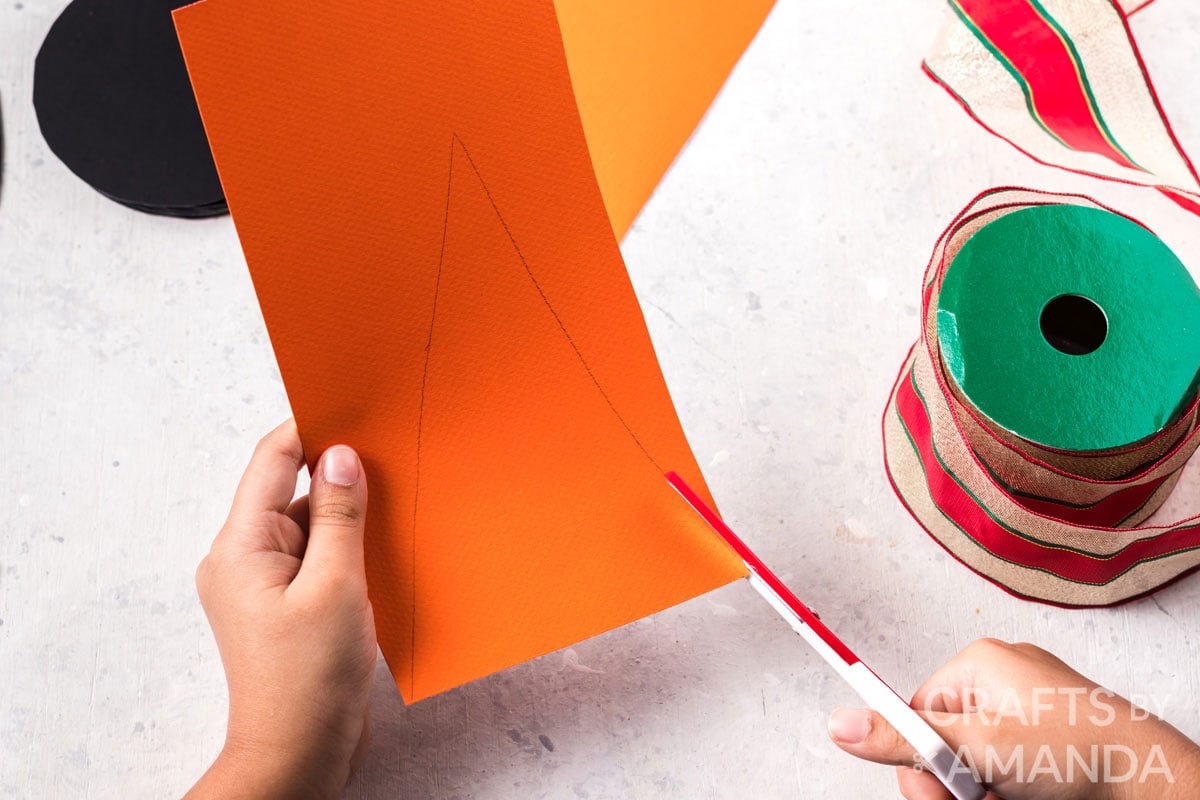 cutting out triangles