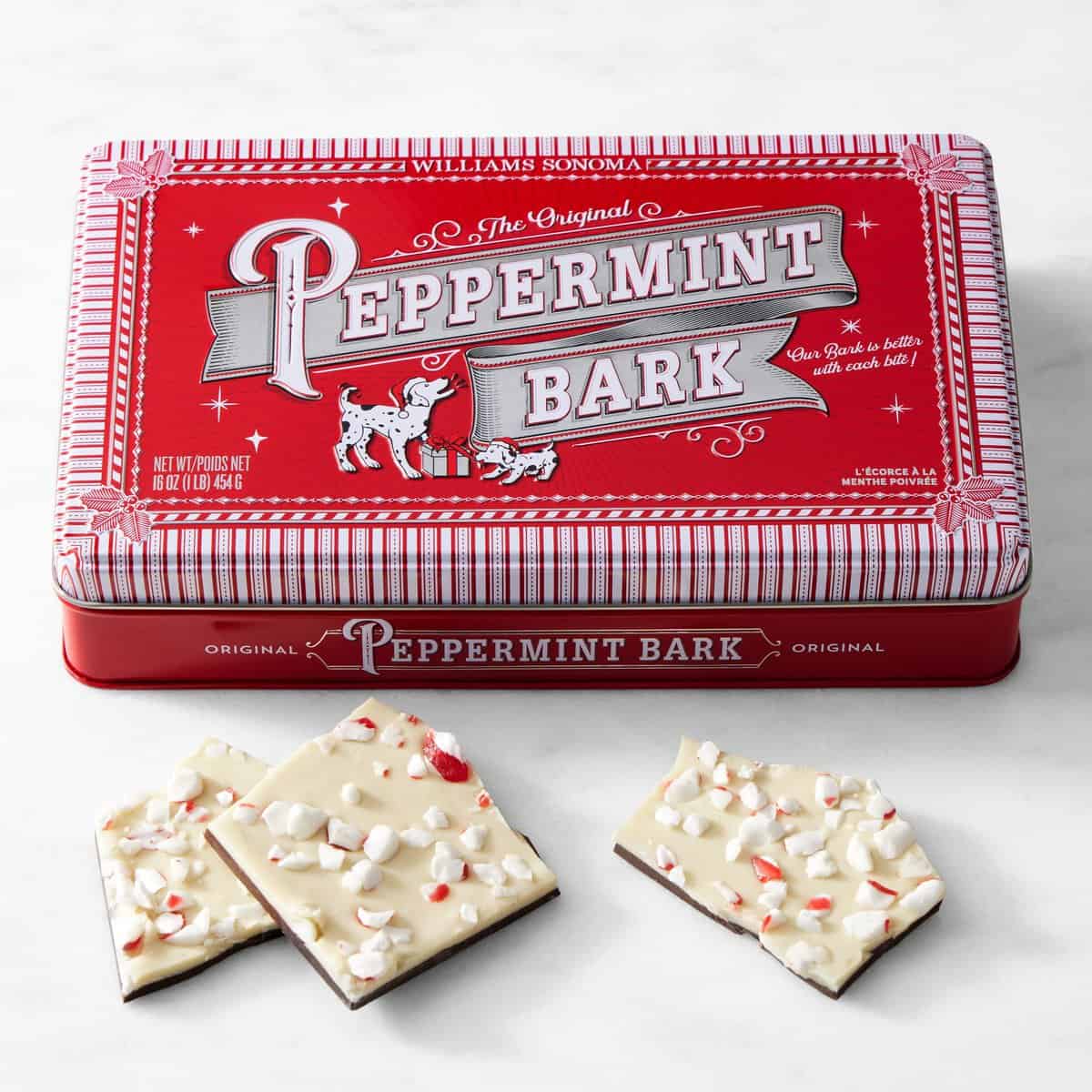 Peppermint bark