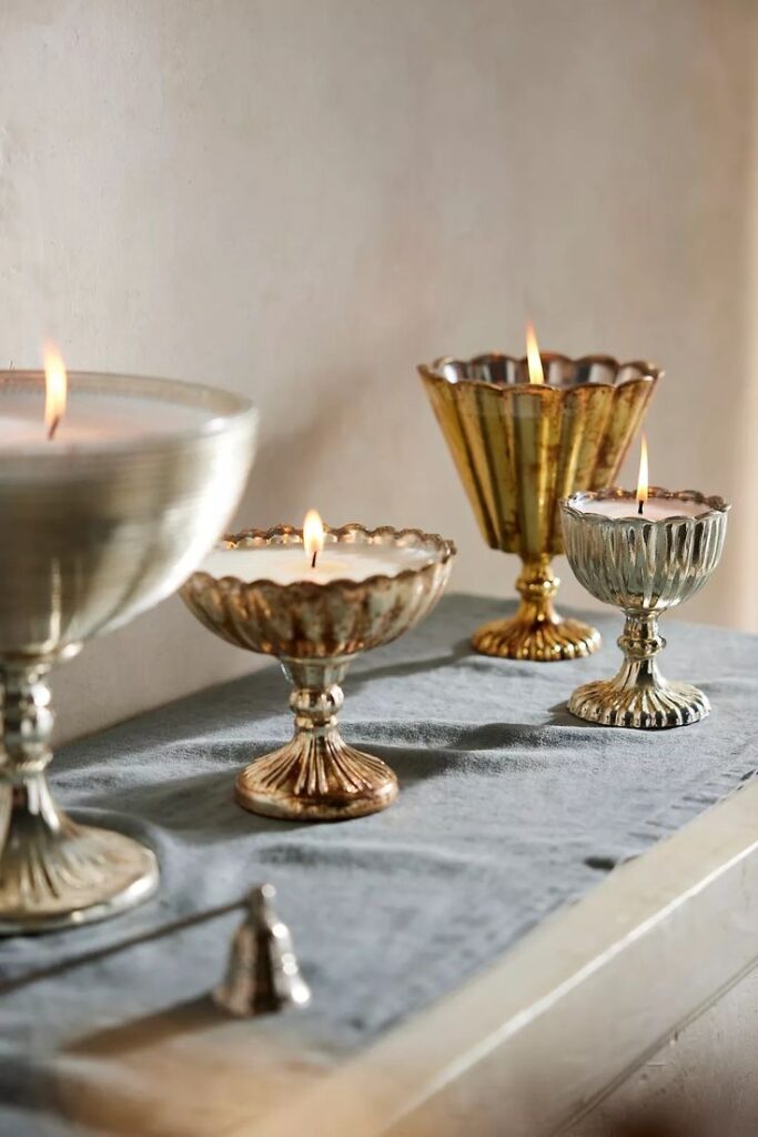 Vintage Candle vessels