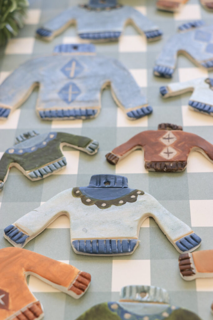 DIY Sweater Ornaments-City Farmhouse by Jennifer O'Brien