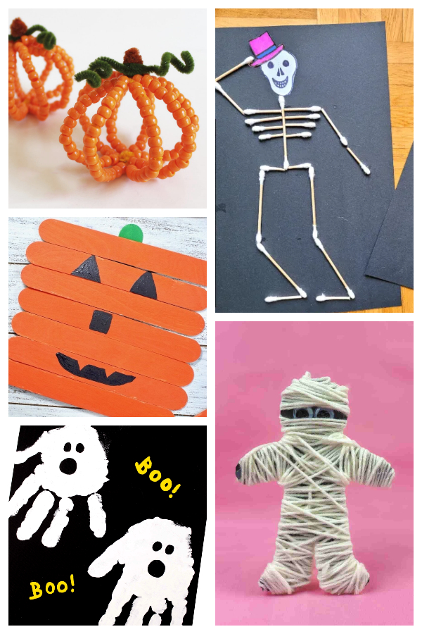 50 Easy Halloween Kindergartner Crafts