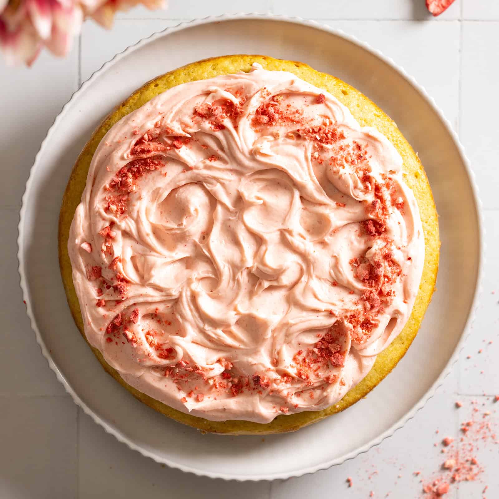 Big Pink Cookie Cake