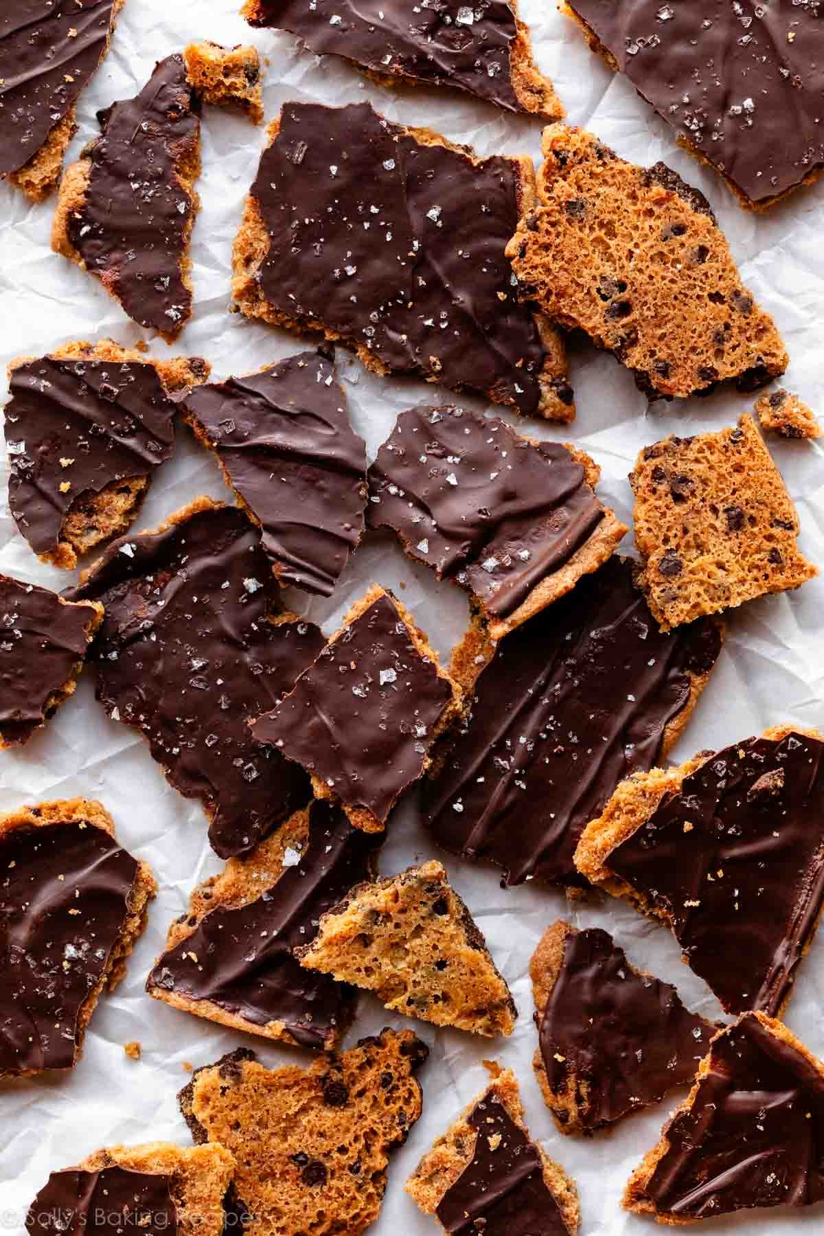 Chocolate Chip Cookie Bark – Sally’s Baking Addiction