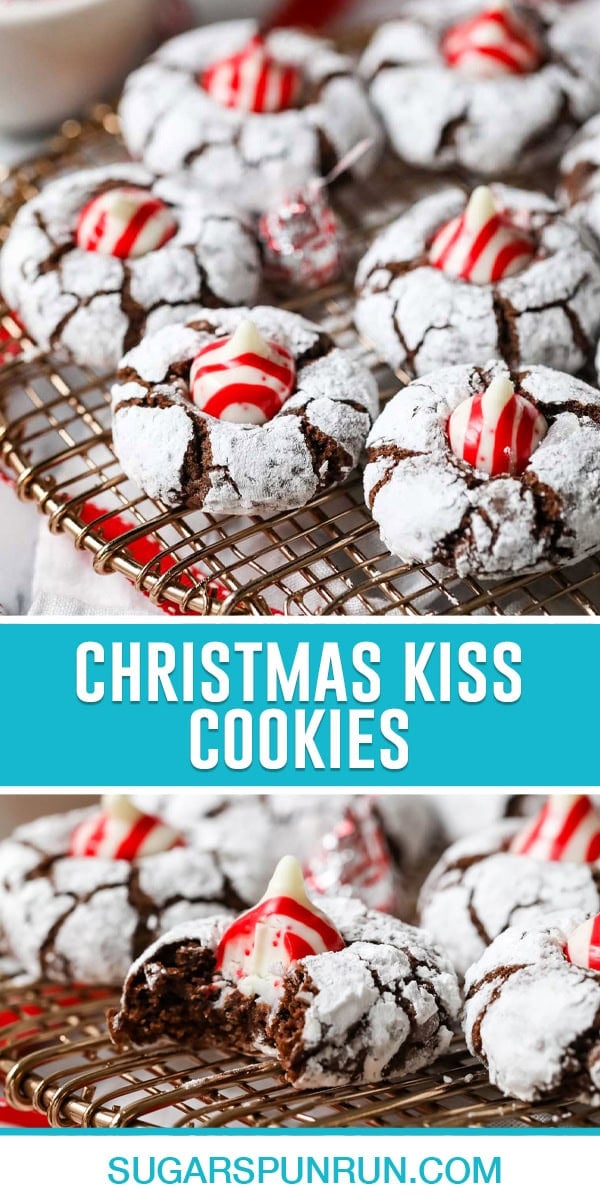 Christmas Kiss Cookies – Sugar Spun Run