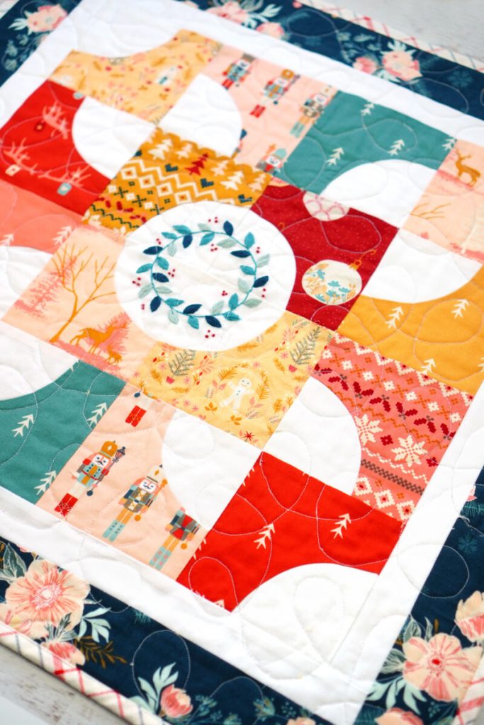 Christmas Mini Quilt – Cutesy Crafts