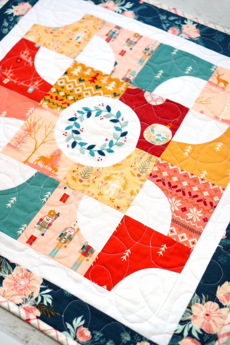 Christmas Mini Quilt – Cutesy Crafts