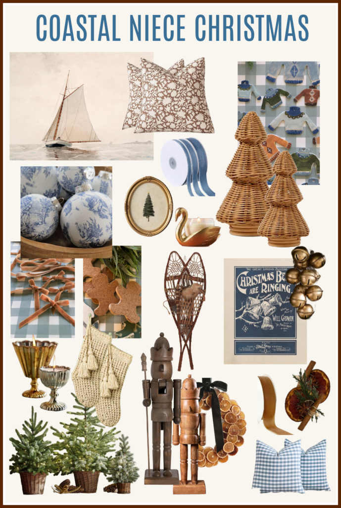 Coastal Niece Christmas Holiday Theme