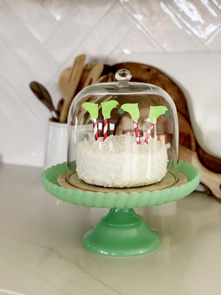 DIY Christmas Elf Legs Cupcake Toppers