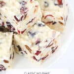 Easy No Bake White Christmas Recipe