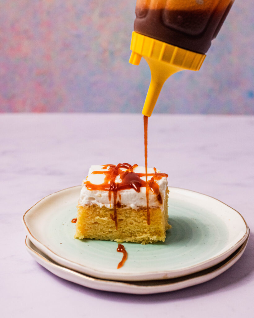 Easy Tres leches Three Milk Cake Recipe [less sweet]