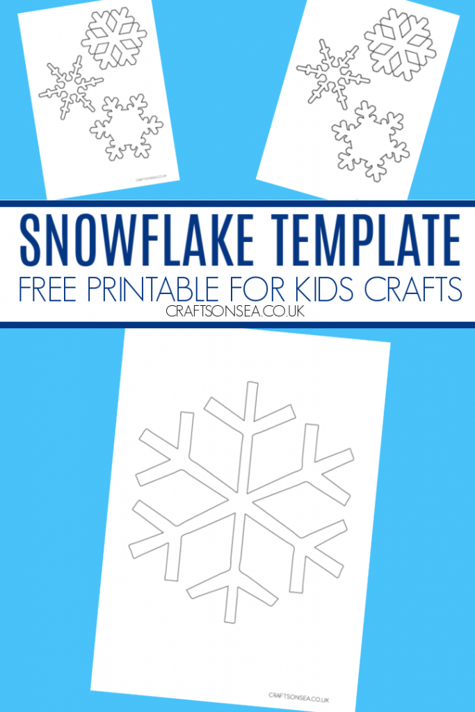 FREE Snowflake Template (Printable PDF)