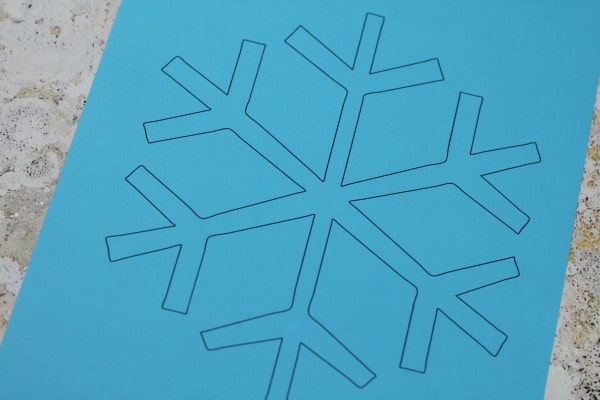 snowflake template easy pdf