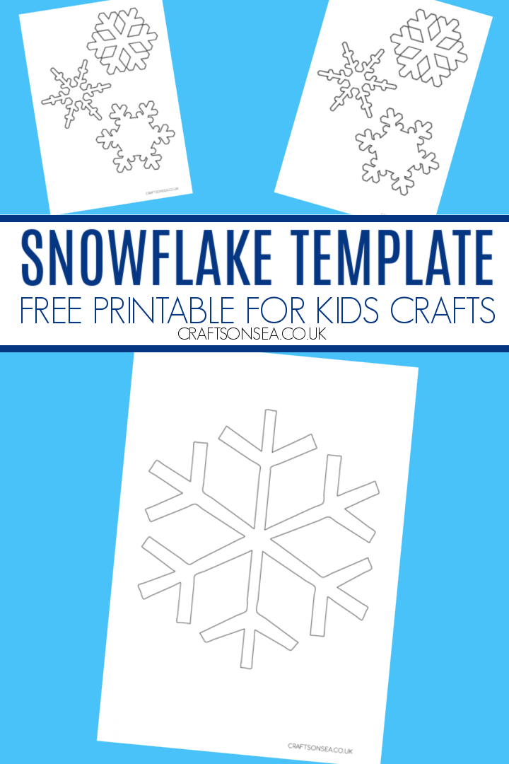 FREE Snowflake Template (Printable PDF)