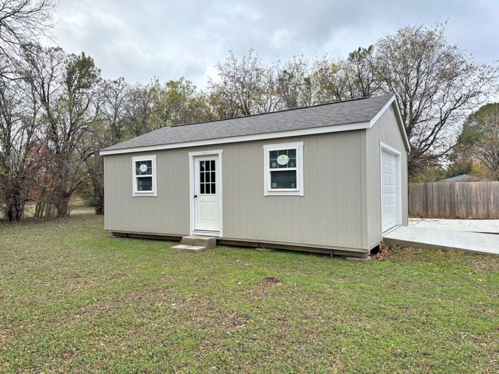 Focusing On My Workshop Makeover (From Plain Shed to Cute Cottage)