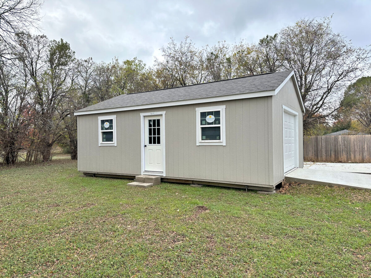 Focusing On My Workshop Makeover (From Plain Shed to Cute Cottage)
