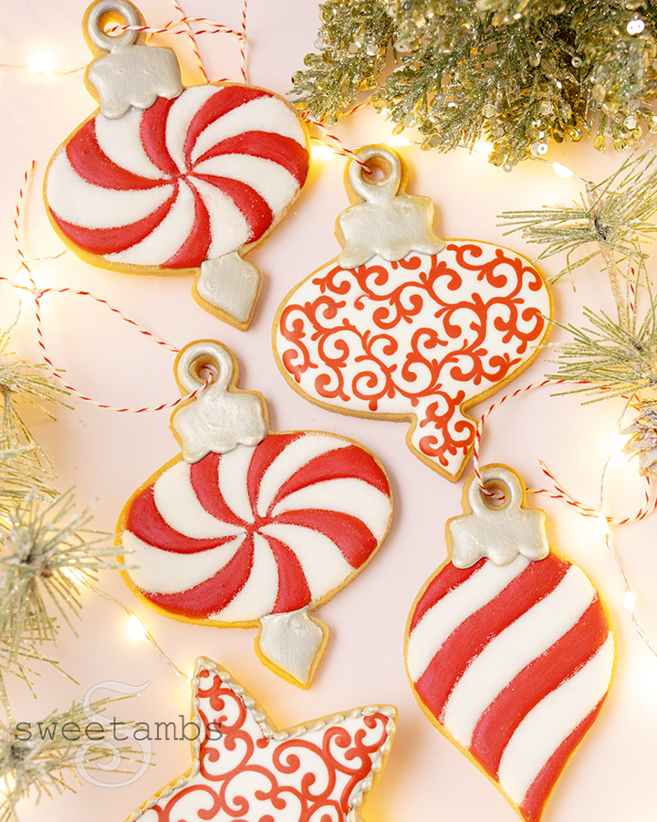 Learn To Make Edible Christmas Cookie Ornaments!