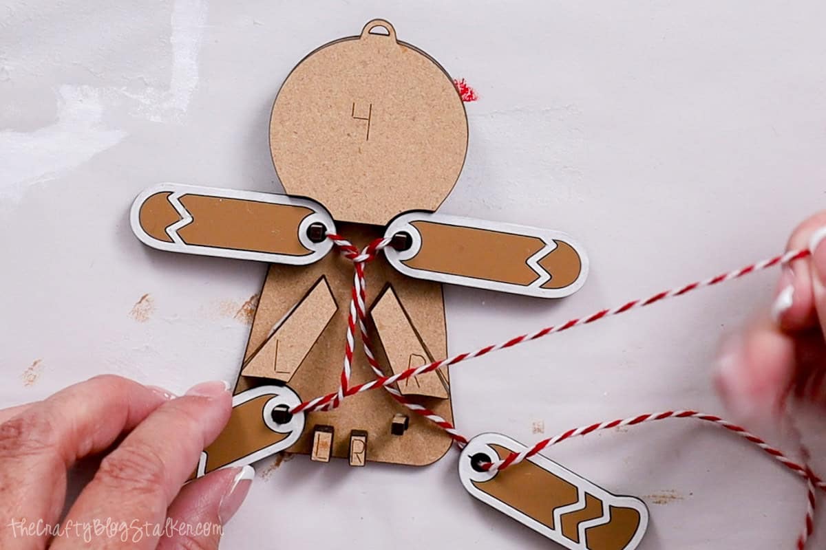 Make a Gingerbread Man Christmas Ornament