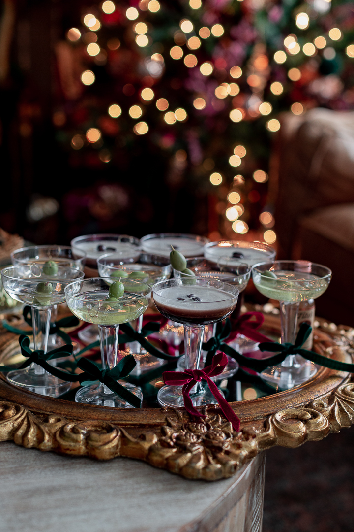 Martini Glass Ornament DIY