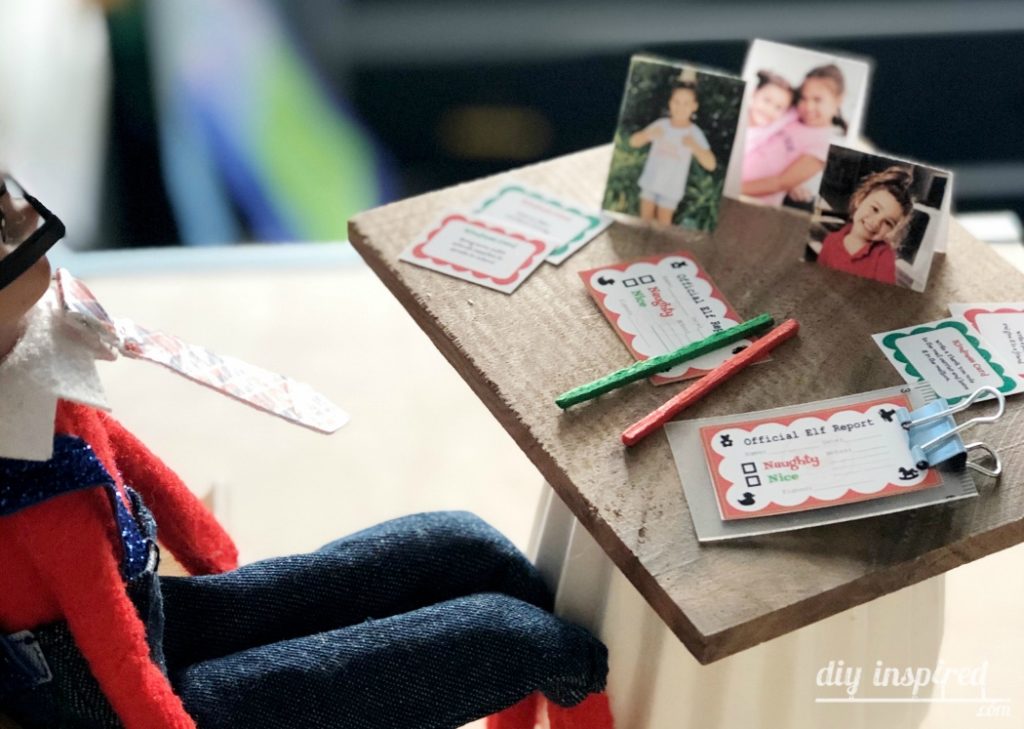 Mini Elf Reports and Kindness Cards