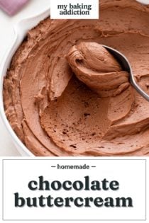 Perfect Chocolate Buttercream – My Baking Addiction