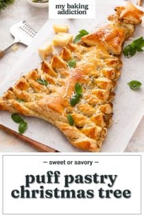 Puff Pastry Christmas Tree (Sweet or Savory)