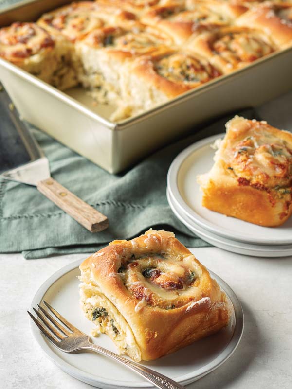 Spinach-Artichoke Rolls – Bake from Scratch