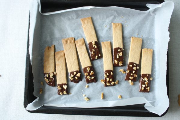 These Chocolate Walnut Shortcrust Finger Biscuits Were A Complete Mistake