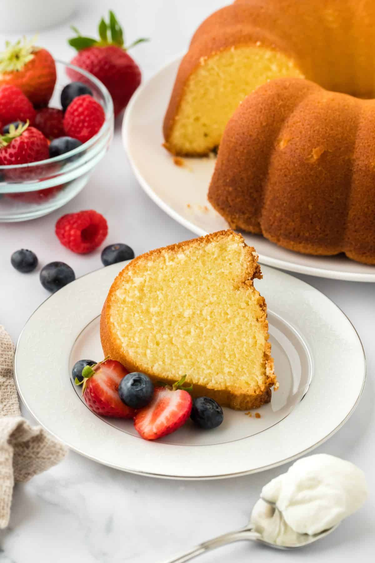 Whipping Cream Pound Cake – Grandbaby Cakes