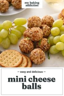 Mini Cheese Balls | My Baking Addiction